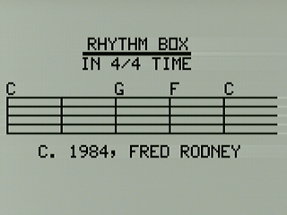 rhythm box in 4/4 Time 01